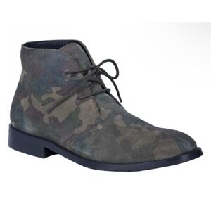 Dingo Men Size 7.5D Opie 4" Camo Round Toe Chukka‎ Green Casual Boots DI208-CMO